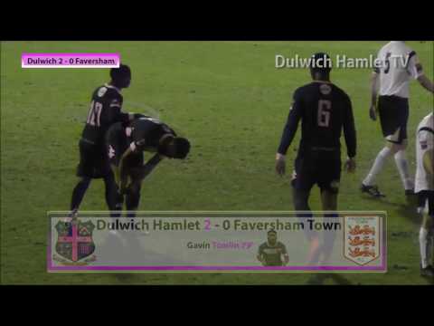 Dulwich Hamlet 2-1 Faversham Town, Alan Turvey Trophy Third Round, 10/01/17 | Match Highlights