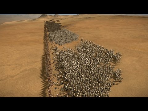 3000 SPARTANS vs 19000 PERSIANS - Total War: ROME 2
