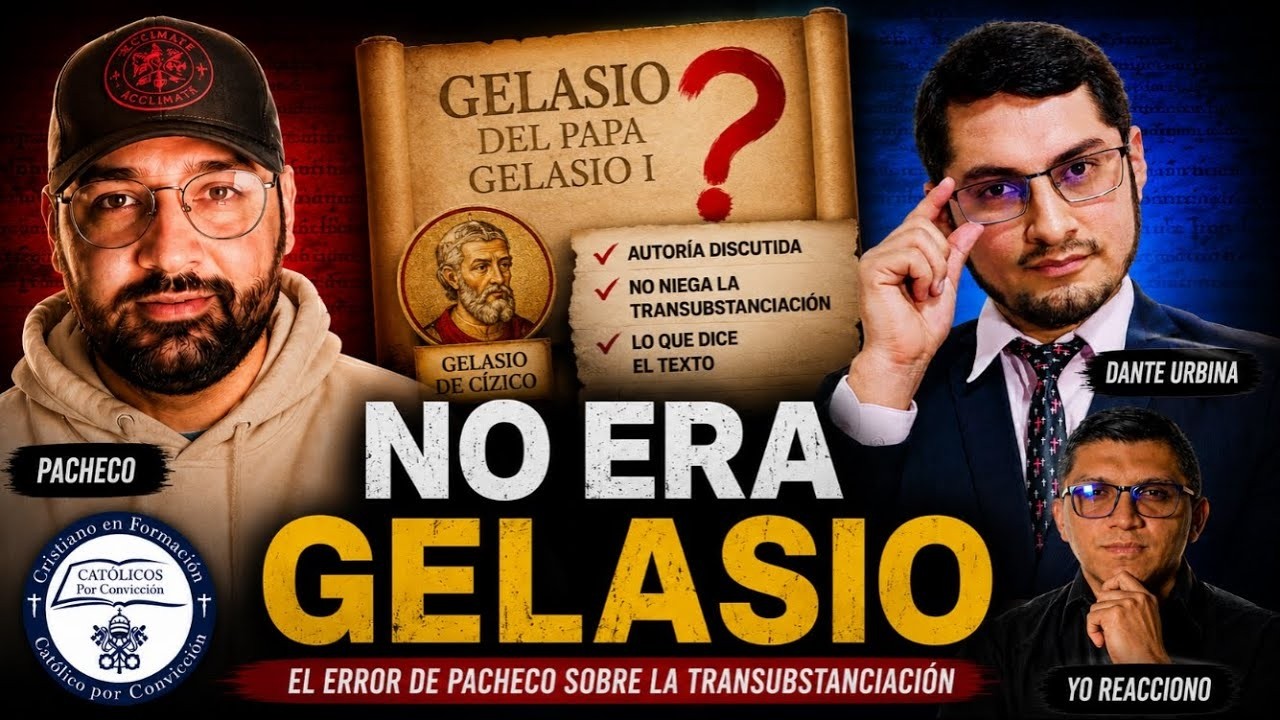 ¿El Papa Gelasio refutó la Transubstanciación?