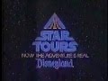 Disneyland STAR TOURS Commercial 1987