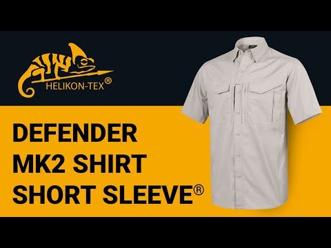 Рубашка Defender Mk2 PolyCotton Ripstop Short Sleeve, прочная и удобная модель из rip-stop ткани цвета Pine Green - фото 1 - id-p2887375532