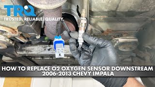 How to Replace O2 Oxygen Sensor Downstream 2006-2013 Chevrolet Impala