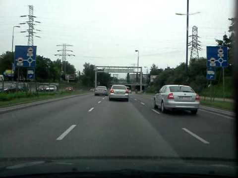 Autostrada A2_ pierwsza jazda Grodzisk-Warszawa