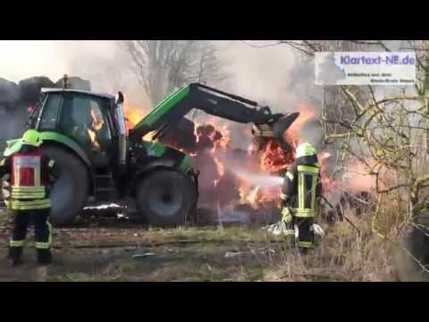 2015-03-07 Jüchen - Brand Strohmiete