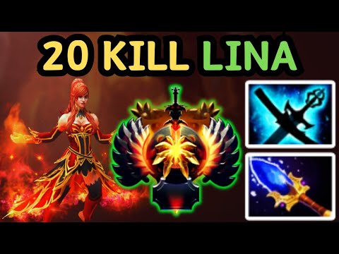 🔥 MID LINA SAID “DINNER’S READY” — 20 KILLS 0 DEATH | DOTA 2 🔥