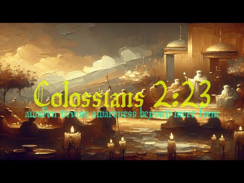 Colossians 2:23