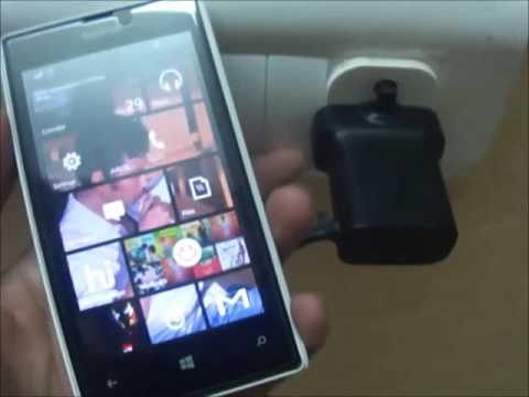 Nokia mobile charger demonstration