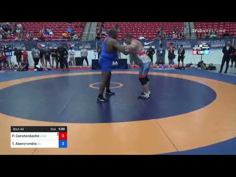 130 Lbs Rr Rnd 1 - Petrica Constandache, Las Vegas Wrestling Club Vs Tyrone Abercrombie, Arizona D
