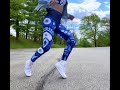 Blue Eye Leggings Shuffle Dance FiercePulse Com