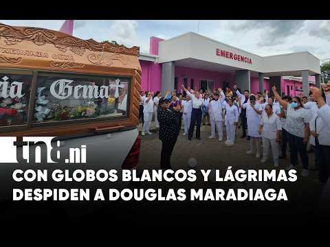 Somotillo despide con dolor a Douglas Maradiaga, servidor incansable de la salud