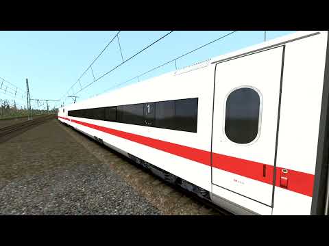 Train Simulator 2022 | A double ICE 2 departs Frankfurt Niederrad