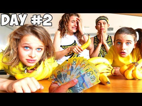 LAST TO STOP EATING BANANAS Challenge *family meltdown  w/ The Norris Nuts