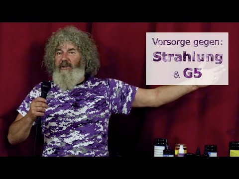 Robert Franz Vorträge: Vorsorge gegen Strahlung und G5