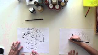How To Draw A Dragon