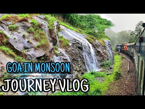 Heavenly journey in Monsoon || India’s best train route | doodhsagar