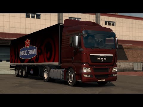 ETS 2 - MAN TGX 430 Euro 5 - Trip: Örebro - Jönköping