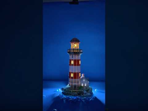 72 Pcs Seaside lighthouse building ASMR#3dpuzzle #unboxing #diy #cozy #lighthouse #asmr #shorts