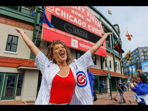 Lauren Hall sings the National Anthem at Wrigley Field June 2023