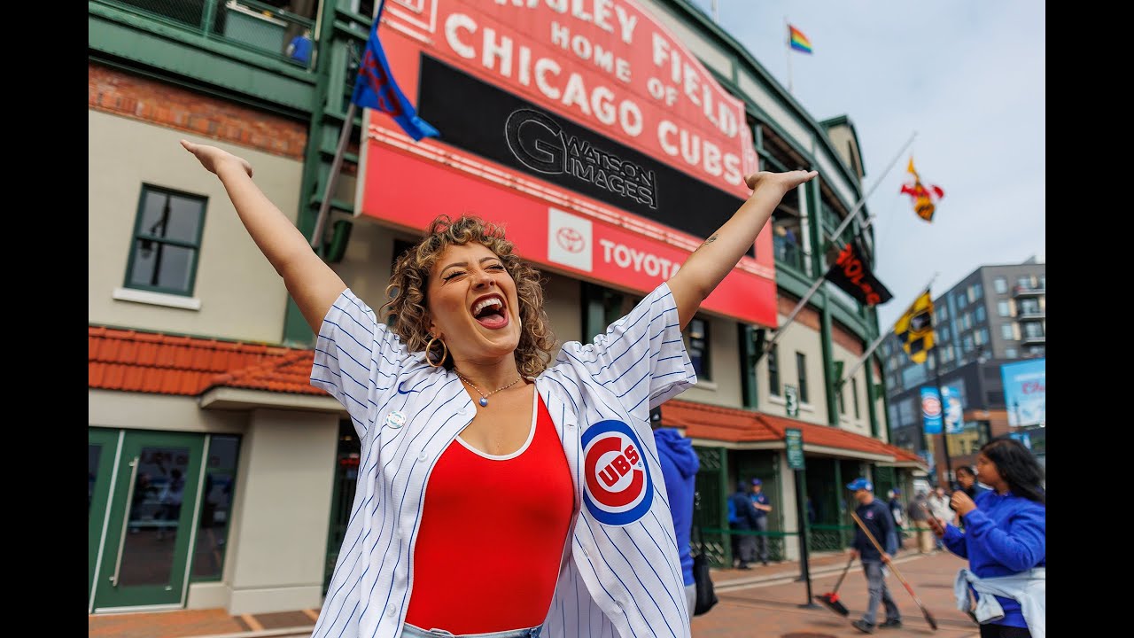 Lauren Hall Sings National Anthem at Wrigley Field