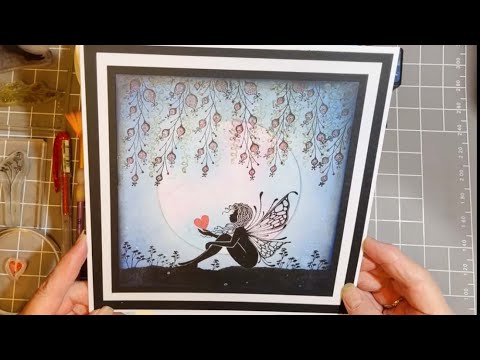 Bron Loving the Moonlight by Rosemary Rogers - A Lavinia Stamps Tutorial