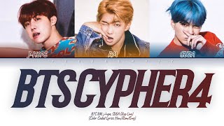 BTS (방탄소년단) BTS Cypher 4 (싸이퍼4) 가사 (Color Coded Lyrics)