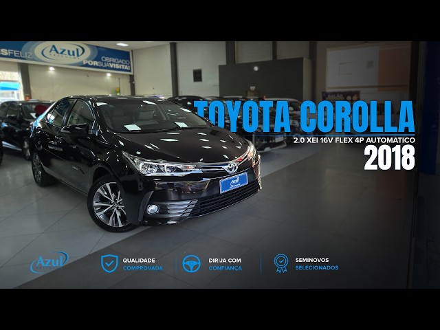 Vídeo TOYOTA COROLLA 2.0 XEI 16V FLEX 4P AUTOMATICO