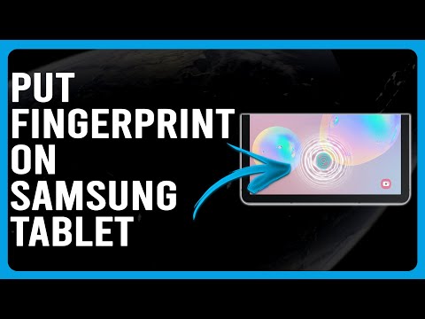 How To Put Fingerprint On Samsung Tablet (How To Set Up And Add Fingerprint Lock On Samsung Tablet)