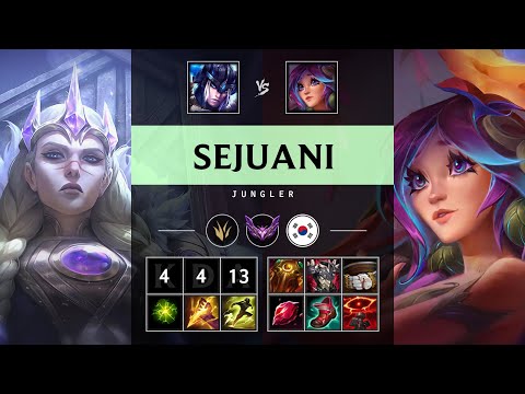 Sejuani Jungle vs Lillia - KR Master Patch 25.20
