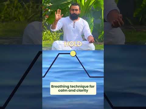Breathing technique for calm and clarity!