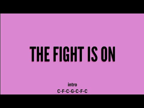 The Fight Is On | Guitar Chords and Lyrics | Hymns of Praise | Cover