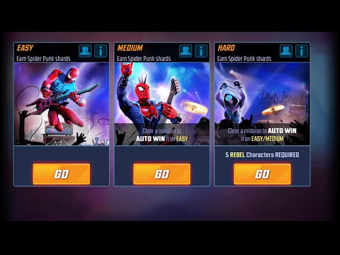 Spider-Punk campaign event Rock-N-Roll (HARD)