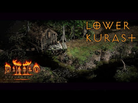 Raining Lower Kurast - relaxing ambient music | Diablo 2 Resurrected Soundtrack