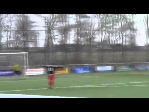 vv Koudekerk - DoCoS, treffer van Erik van der Pot