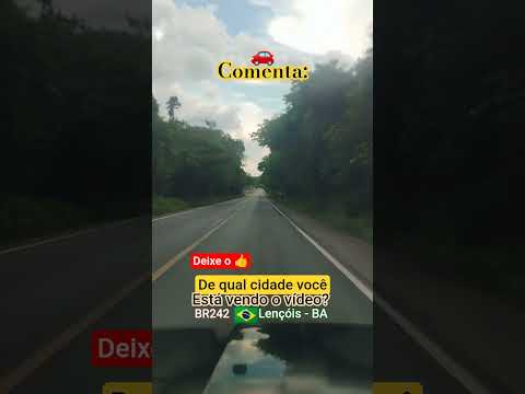 🌎🇧🇷🌵🚗 Chapada Diamantina, Acesso a Lençóis Bahia. #lençois #chapada Diamantina