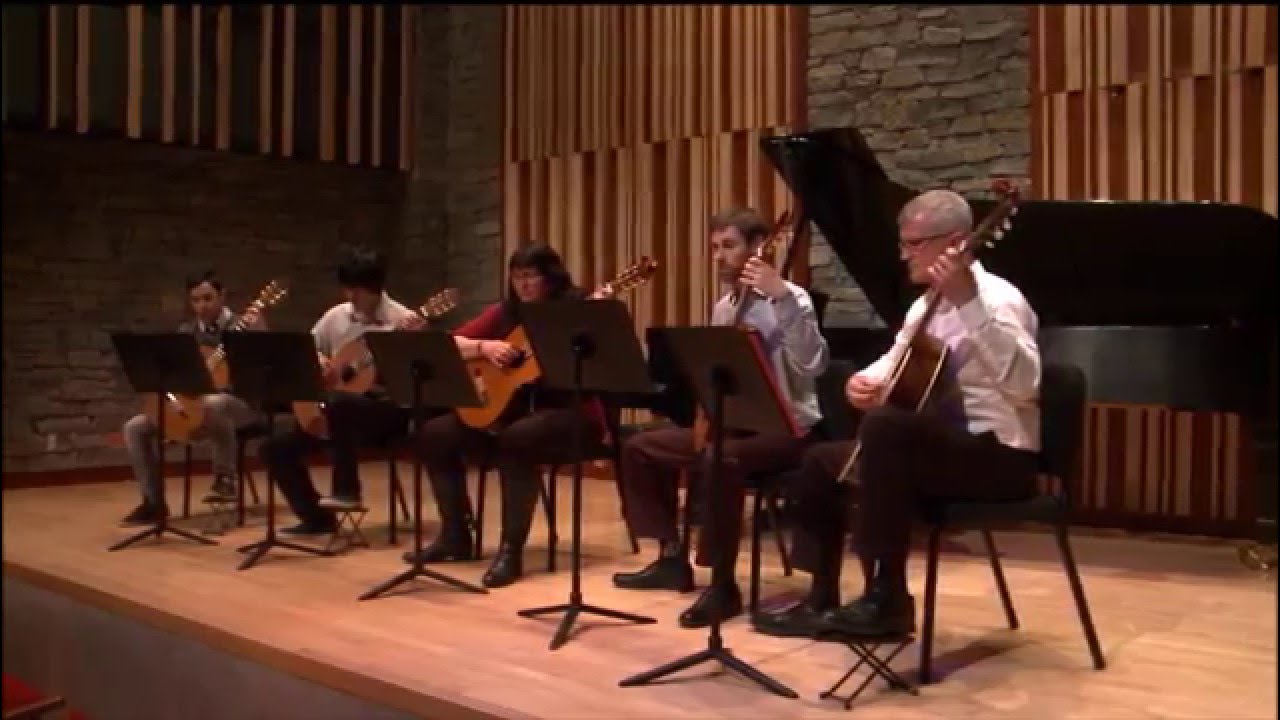 VSOSoM Recital April 2015: Morqui by Leopold Mozart (Adult Guitar Ensemble)