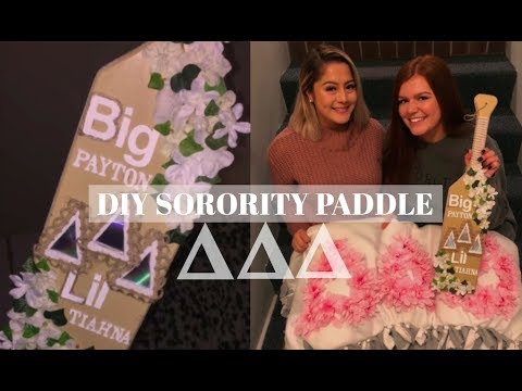 Sorority Paddle Inspiration For Big Sisters Found