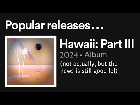 very exciting MIRACLE MUSICAL news!! 🌴