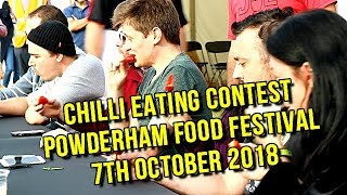 Chilli Eating Contest - Great Devon Chili Challenge 2018
