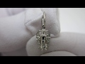 Відео огляд Срібний кулон "Янгол" ксх72