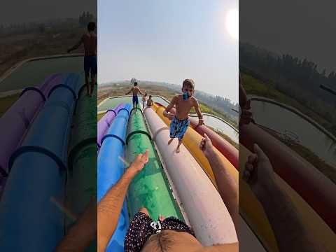 bella ciao playground parkour reverse waterslide pov