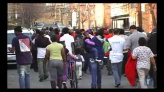 RAW VIDEO: Angry protesters in Newburgh take to streets after shooting victim's funeral