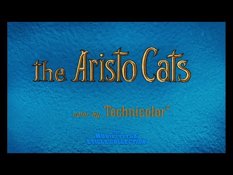 The AristoCats (1970) title sequence
