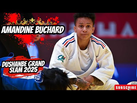 🔴Amandine BUCHARD | Gold Medalist -52KG | Dushanbe Grand Slam 2025