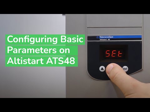 Video thumbnail of Soft Start (ATS48) 62A 20,0CV/220V - 40,0CV/380V ATS48D62Q - SchneiderElectric