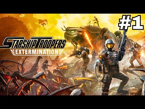 Starship Troopers: Extermination Gameplay Walkthrough Part 1 [No Commentary]