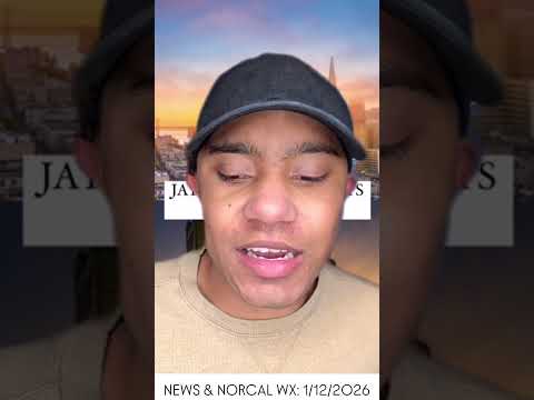 1/12/2026: #jaydenlacyreportssunrise has the #latestnews, plus #NorCal ’s #forecast.