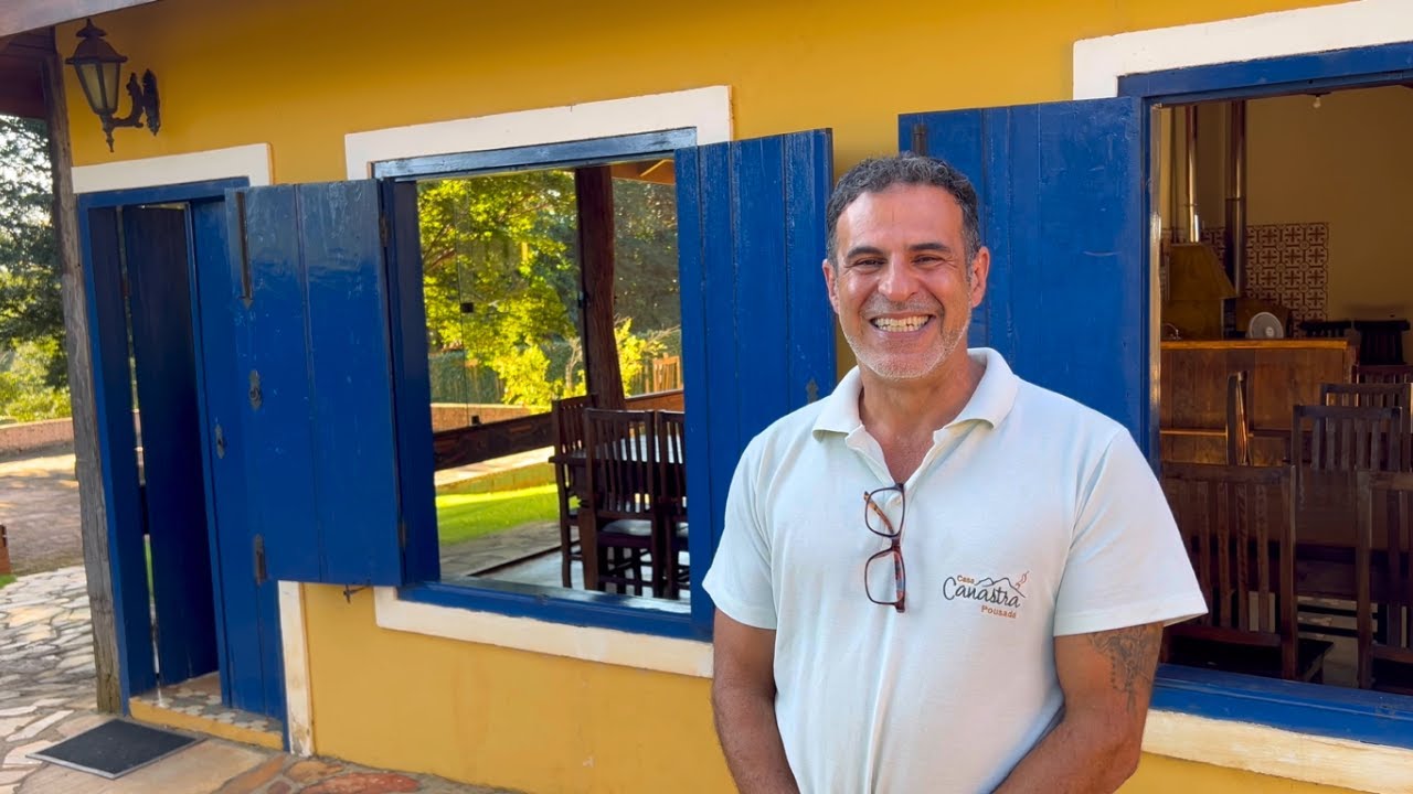 ELE DEIXOU A CIDADE PRA CUIDAR DE UM LUGAR LINDO