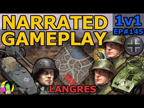 CoH3 | Grenadier halftrack delivery | Narrated Gameplay 1v1 Wehrmacht EP#145