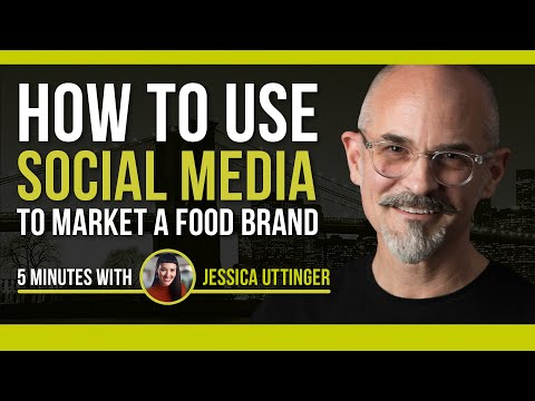 , title : 'How To Use Social Media To Market a Food Brand, 5 min with Jessica Uttinger of Killer Brownie'