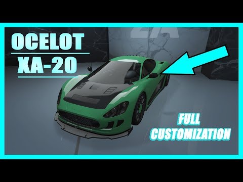 GTA ONLINE - Ocelot XA-21 CUSTOMIZATION!